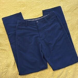 Boys Under Armour Navy Golf Pants size YL